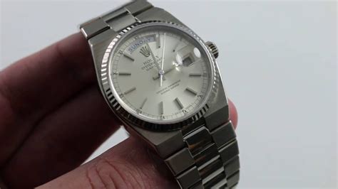 rolex oysterquartz day date review|oysterquartz day date settings menu.